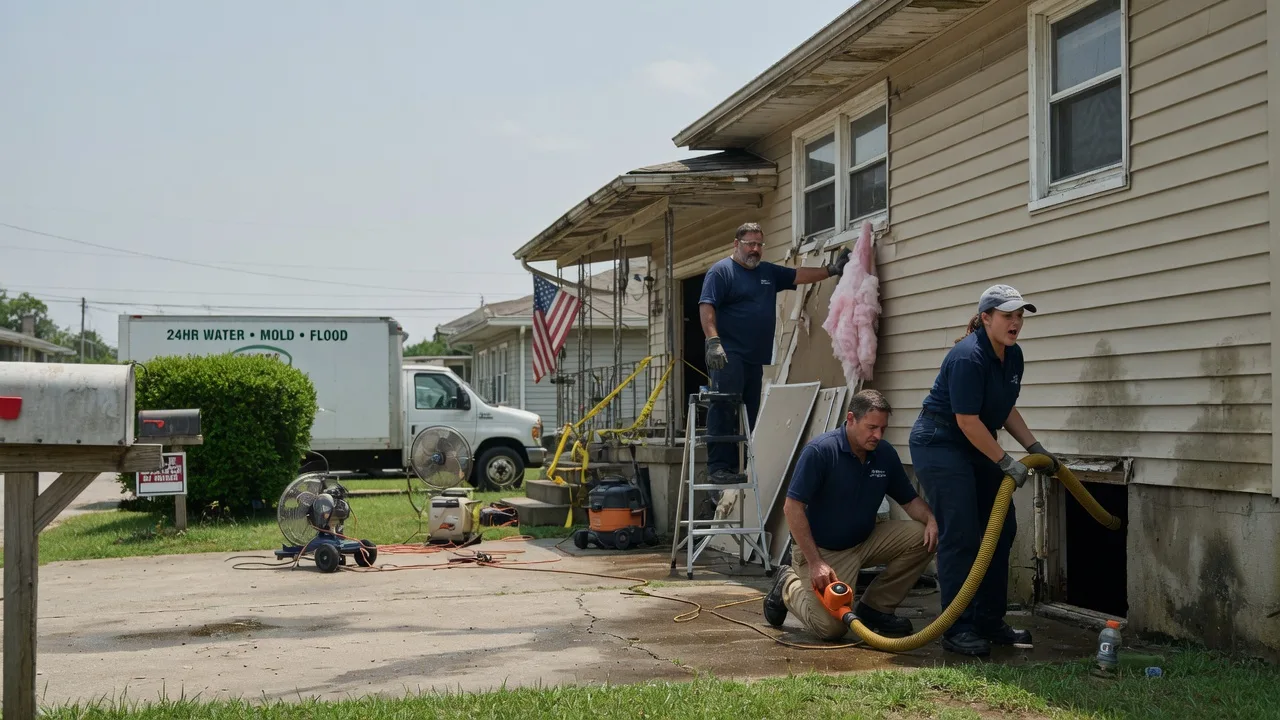 Water Damage Repair in Odessa, NE near me